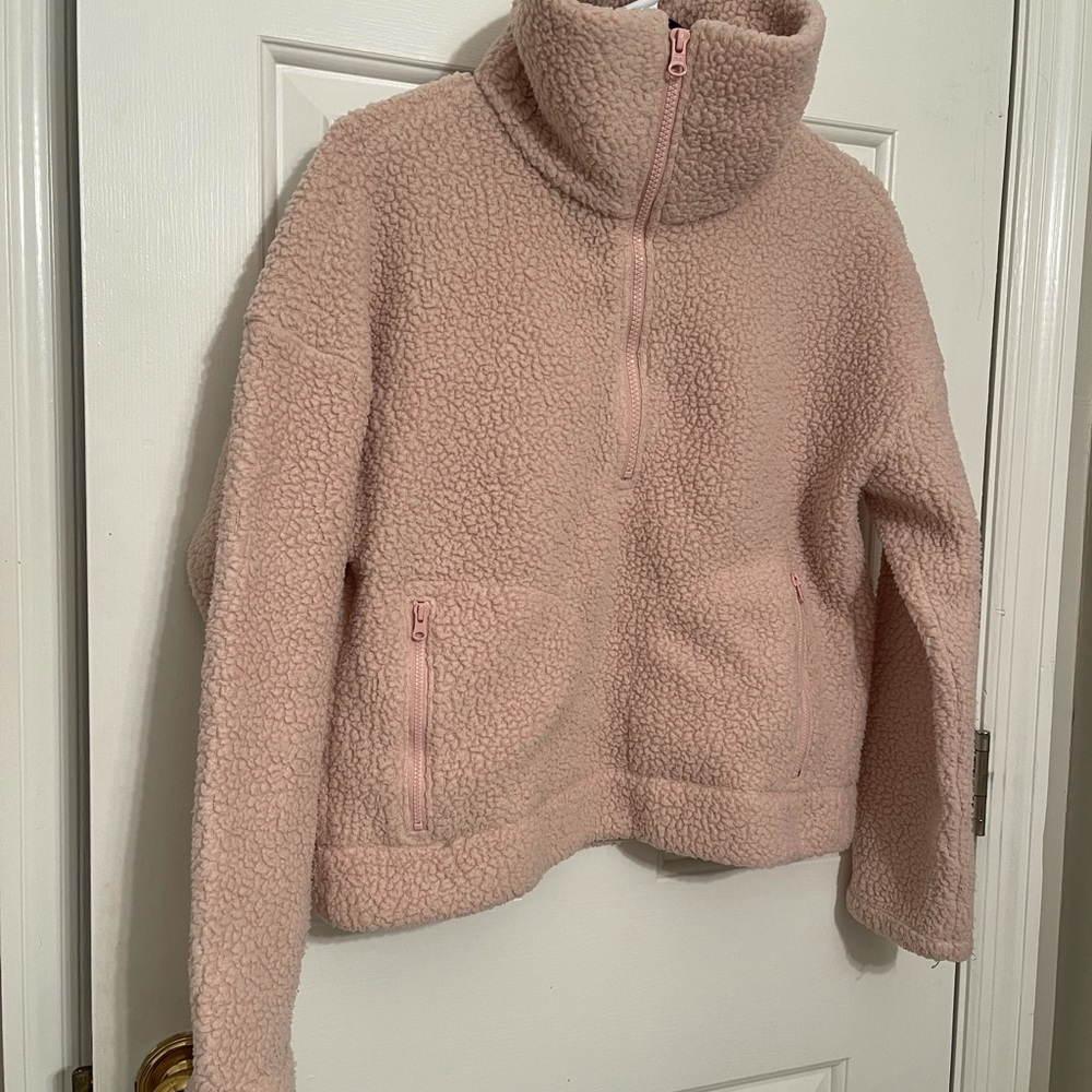 J. Crew Half-Zip Fleece Pullover - Picture 4 of 9